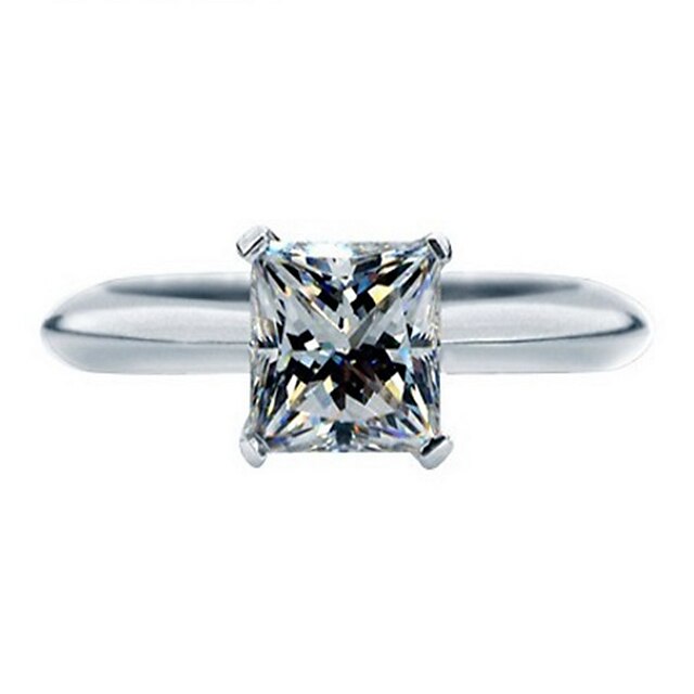  אהבת 1 קרט של טבעת יהלום גביש sona אירוסין נסיכה לתכשיטי נשים