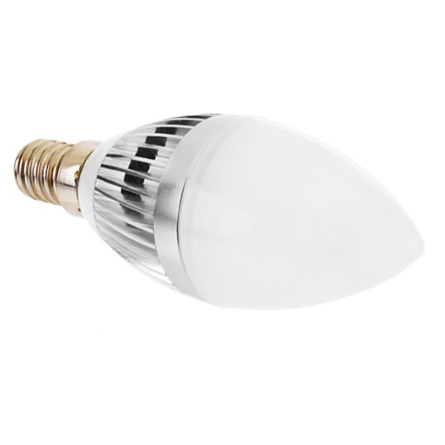  5W E14 LED svíčky 3 High Power LED 350 lm Chladná bílá AC 220-240 V