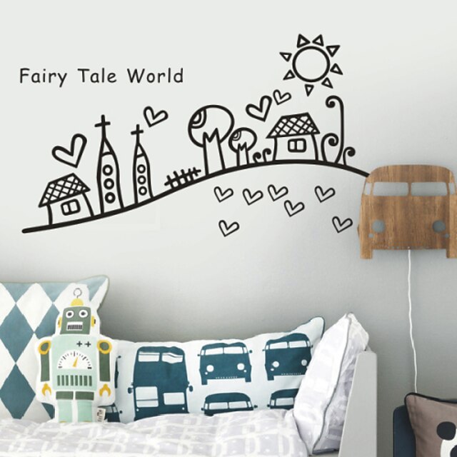  Landscape World in Fairy Tale Wall Stickers