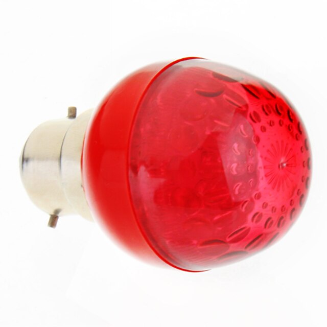  B22 Bulb LED Glob lm Roșu AC 220-240 V