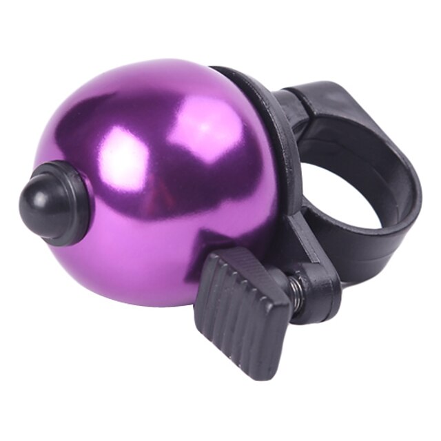  Ball Form Aluminum Alloy Lila Bicycle Bell ring