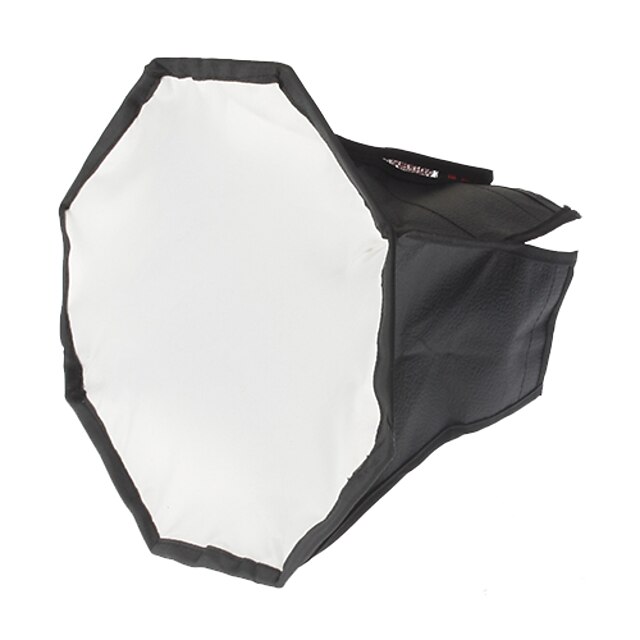  Octangle Folding Speedlight Flash Soft Box (Black+Silver, M-Size)