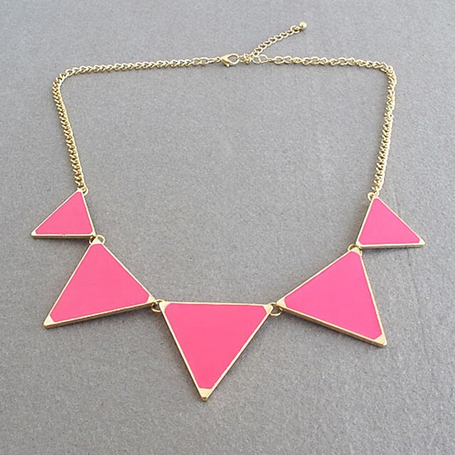  Stilfuld Triangle Type Drip Bib Necklace
