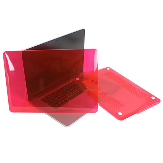  MacBook Case Solid Color / Transparent Plastic for MacBook Pro 15-inch with Retina display / MacBook Pro 13-inch with Retina display