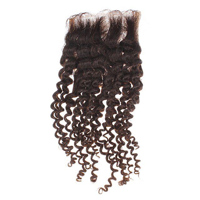  Hair Piece Curly Wavy Classic Human Hair 12 inch Medium Length Hair Extension Daily
