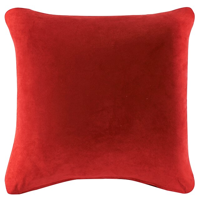  1 pcs Polyester Pillow Cover, Solid Colored Traditional / Classic