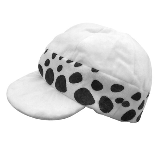  Hat / Kasket Inspireret af En del Trafalgar Law Anime Cosplay Tilbehør Hat polyester Herre Halloween kostumer