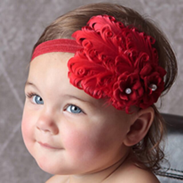  Fata lui Red Flower hairband