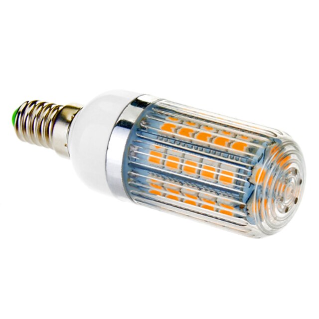  LED corn žárovky 650 lm E14 T 47 LED korálky SMD 5050 Teplá bílá 100-240 V