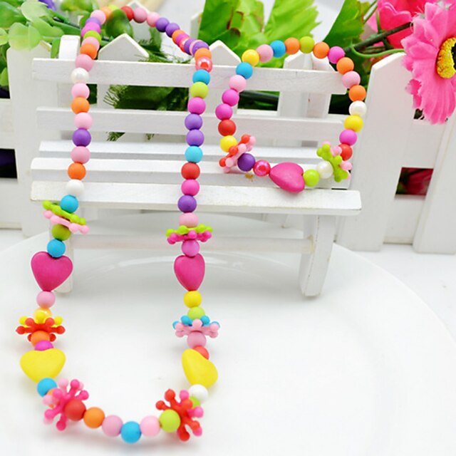  Jewelry Set - Cross, Heart, Love Colorful Include Rainbow For Party