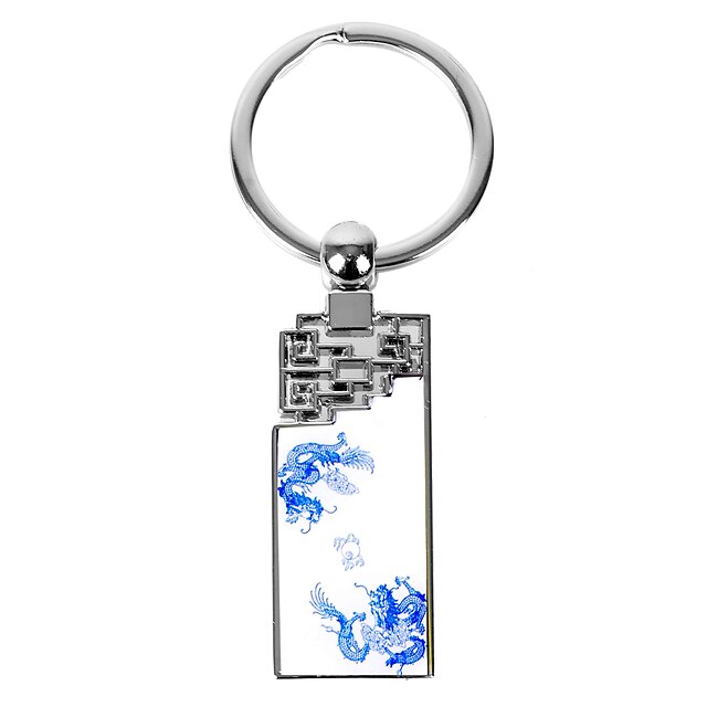  Personalized Engraved Gift Creative Dargon Pattern Keychain