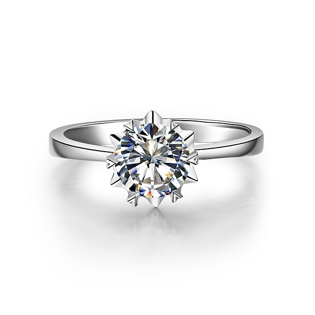  Dámské Diamant Vyčistit Stříbro Pokovená platina Stříbrná láska Kostýmní šperky