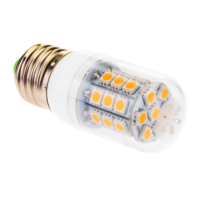  E26/E27 LED-maïslampen T 31 LEDs SMD 5050 Warm wit 510lm 2500-3500K AC 220-240V 