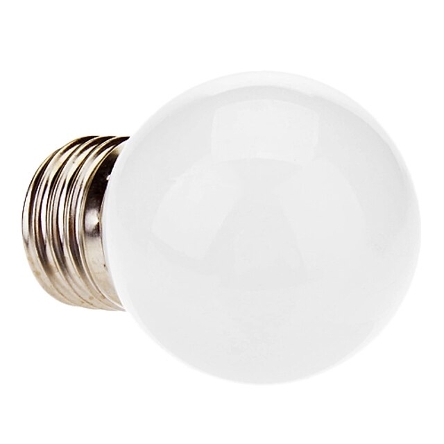  1W E26/E27 LED Globe Bulbs 12 SMD 3528 20-30 lm Cool White AC 220-240 V