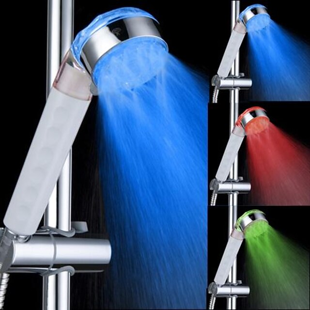  Contemporary Hand Shower Chrome Feature - LED, Shower Head