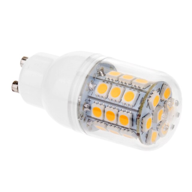  6W GU10 LED Corn Lights T 31 SMD 5050 530 lm Warm White AC 220-240 V
