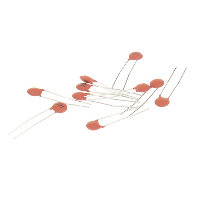  Ceramic Capacitor for DIY Electronic Circuit - Red (270-Piece Pack)