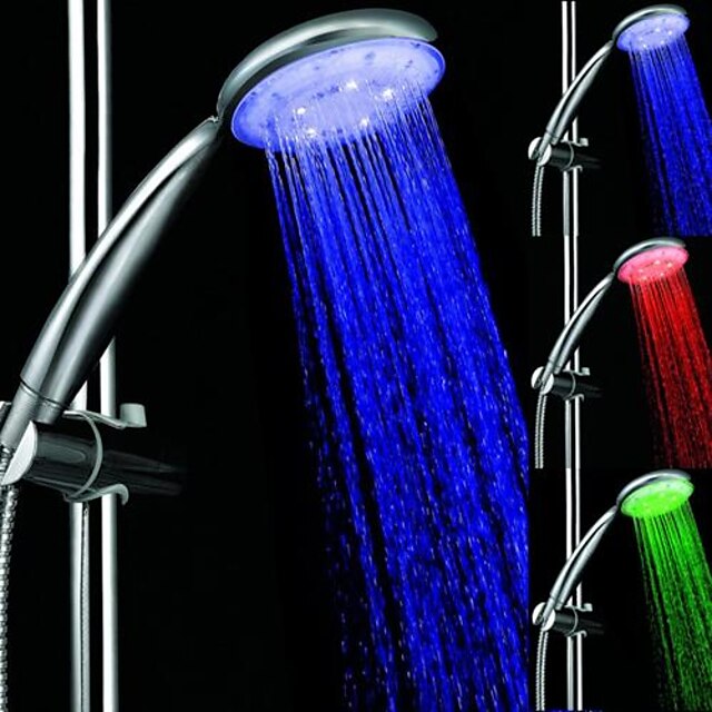  Contemporary Hand Shower Chrome Feature for  LED , Shower Head