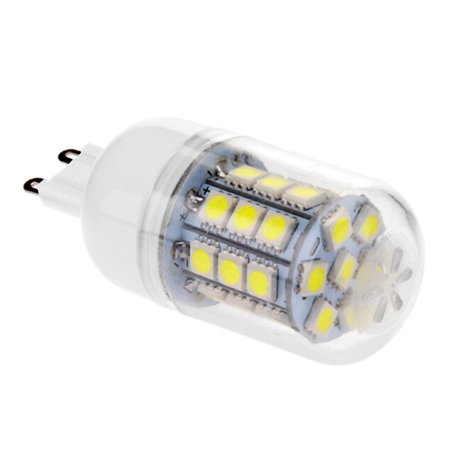  460lm G9 LED Corn Lights T 31 LED Beads Cold White 220-240V / #