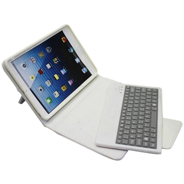  Pu Lærveske Bluetooth Tastatur For Ipad Mini