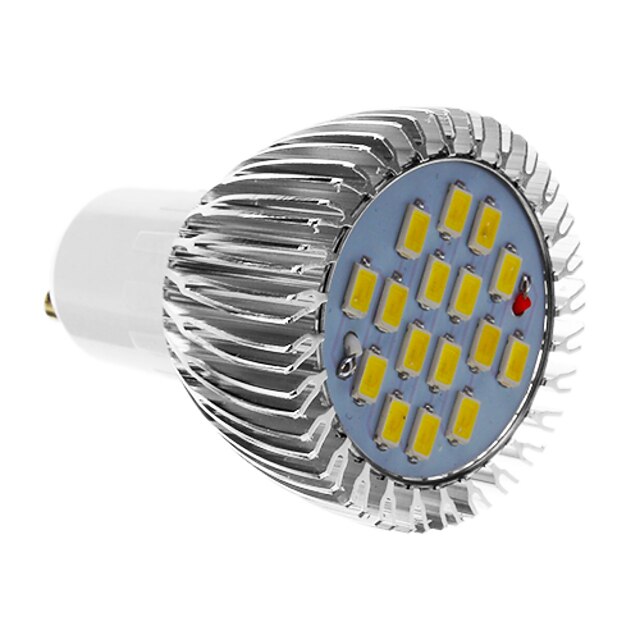  GU10 LED-kohdevalaisimet 16 SMD 5730 640 lm Kylmä valkoinen AC 85-265 V