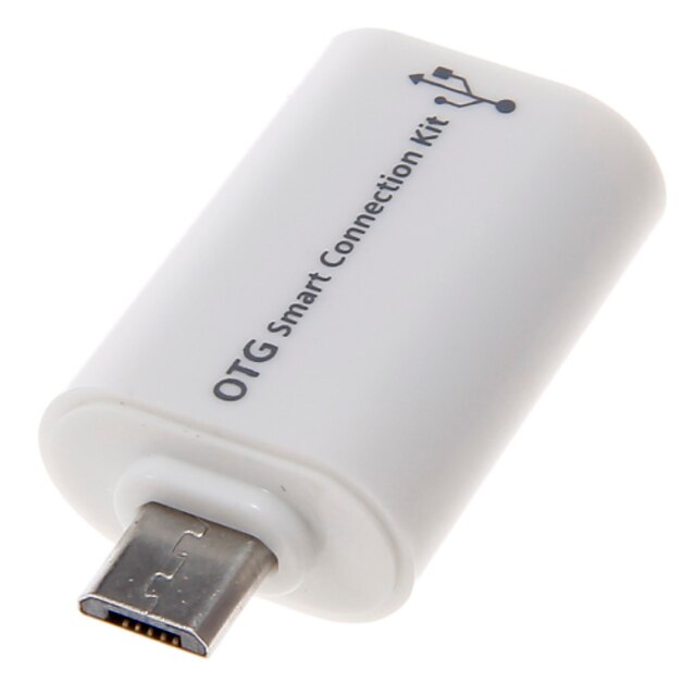  Mini USB OTG Smart Connection Kit (White)