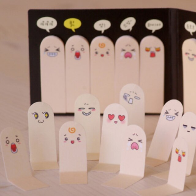  Cute 200 Pages Ten Fingers Sticker Bookmark Memo Sticky Notes Pads