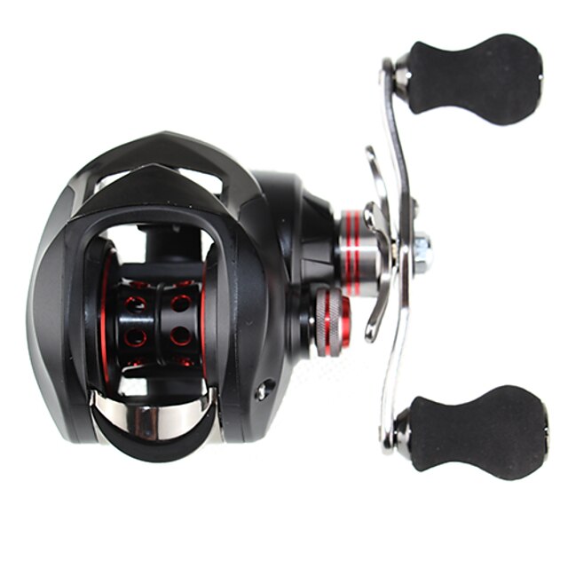  Fishing Reel Baitcasting Reel 6.3:1 Gear Ratio+11 Ball Bearings Sea Fishing / Bait Casting / Freshwater Fishing / Right-handed