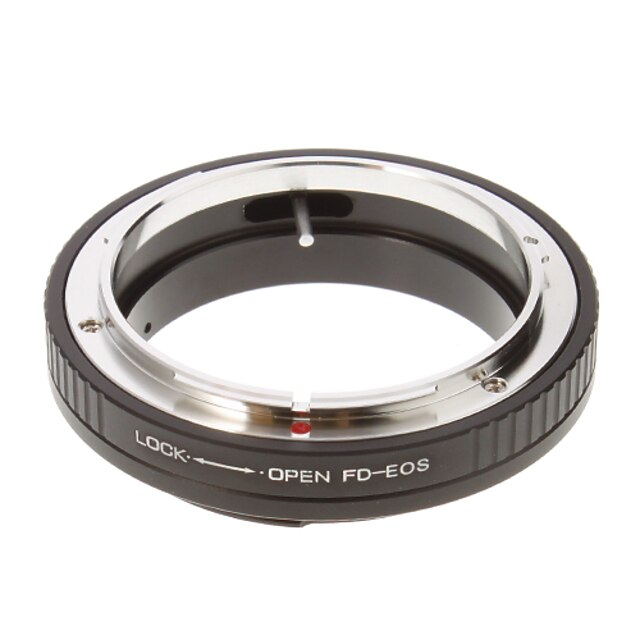  FD-EOS Camera Lens Adapter Ring (Black)
