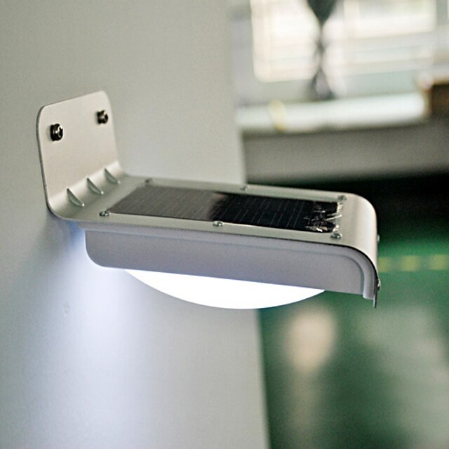  1 pz solare 16 led sensibile sensore di movimento rivelatore lampada impermeabile luce esterna