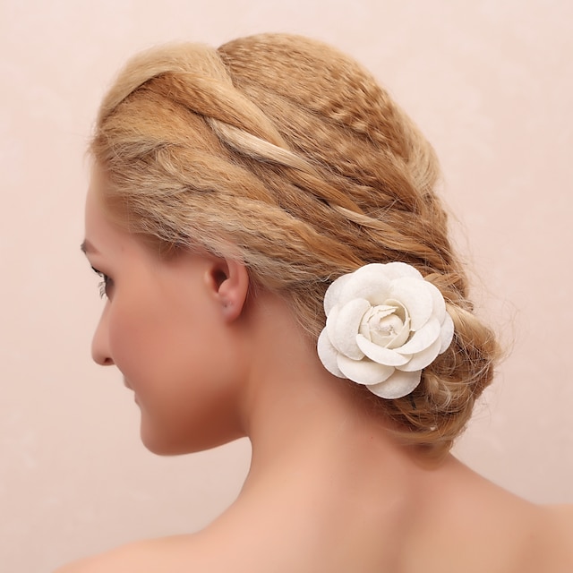 Women's Fabric Headpiece-Casual Flowers