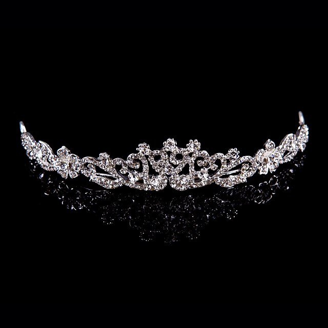  Cristal / Material Textil / Aliaj Diademe cu 1 Nuntă / Ocazie specială / Party / Seara Diadema