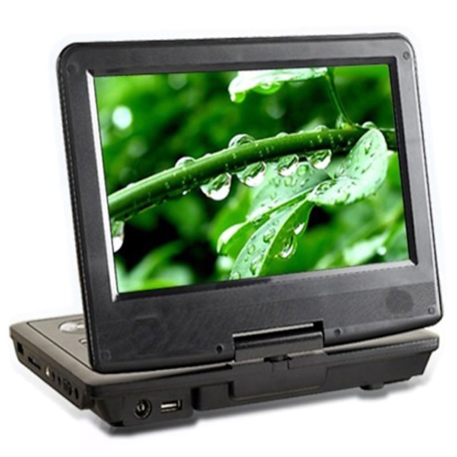  DVD player portátil com 7 funções de cópia + polegadas LCD widescreen (hv21)