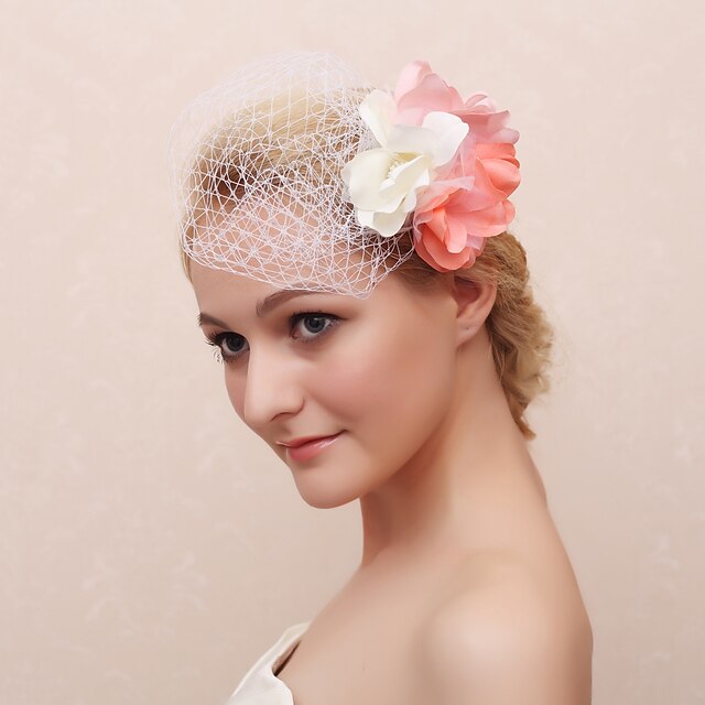  Flower Girl's Fabric Headpiece-Casual Flowers Classical Feminine Style