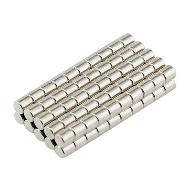  100 pcs D3*3mm Magnet Toy Building Blocks Super Strong Rare-Earth Magnets Neodymium Magnet Puzzle Cube Magnet Magnetic Kid's / Adults' Boys' Girls' Toy Gift / 14 years+ / 14 years+