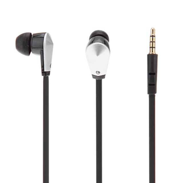  SJ101 No ouvido Com Fio Fones Dinâmico Plástico Celular Fone de ouvido Com Microfone Fone de ouvido