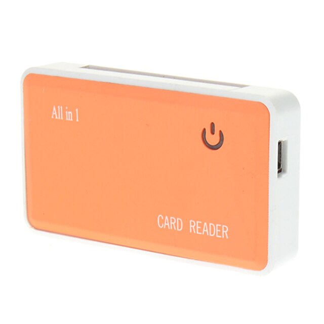  All-in-One USB 2.0 Memory Card Reader und Writer (Orange)