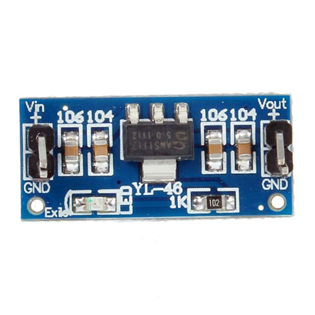  Új 6.0V-12V-5V Ams1117-5.0V Power Supply Module Ams1117