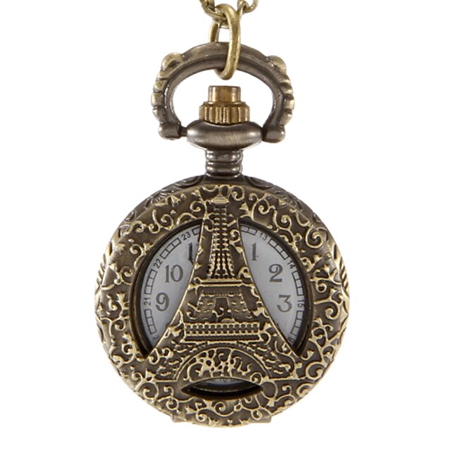  Dámské Módní hodinky Křemenný Slitina Kapela Eiffelova věž Brązowy