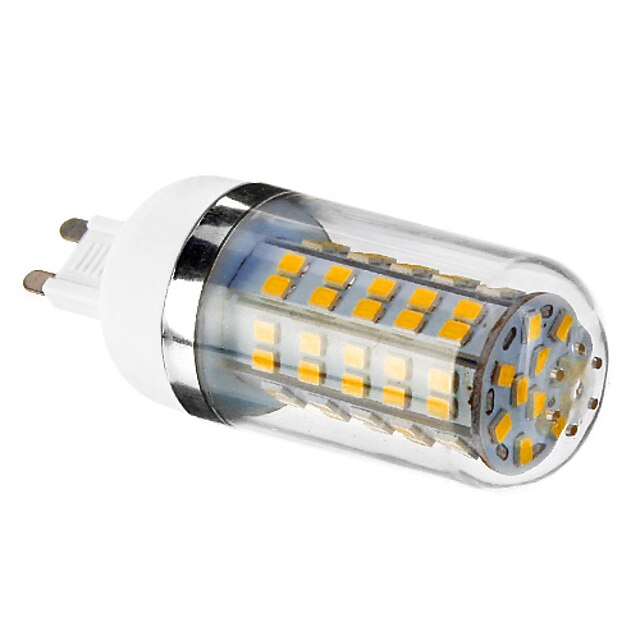  LED corn žárovky 450-490 lm G9 T 80 LED korálky SMD 2835 Teplá bílá 85-265 V
