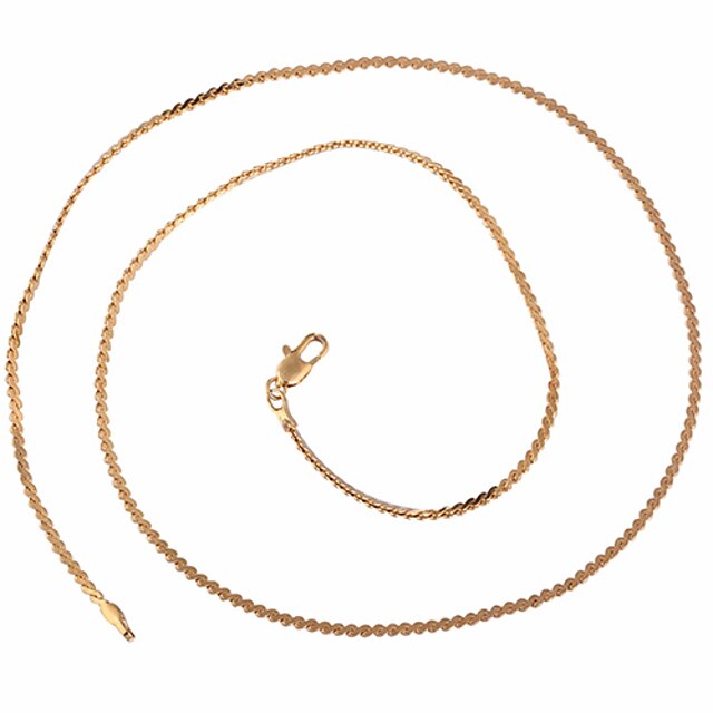  XINXIN Women's 45cm 18K Gold Zircon Necklace XL0022