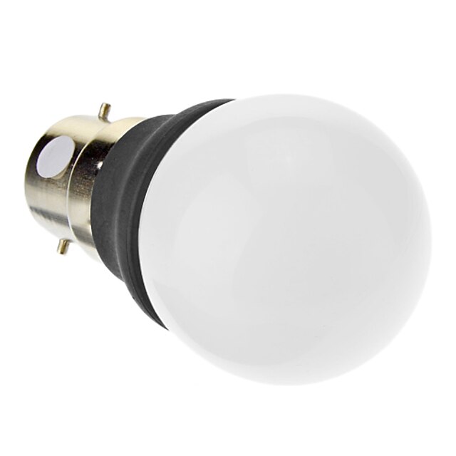  3W B22 LED-globepærer 12 leds SMD 2835 Mulighet for demping Kjølig hvit 6500lm 6500KK AC 220-240V 