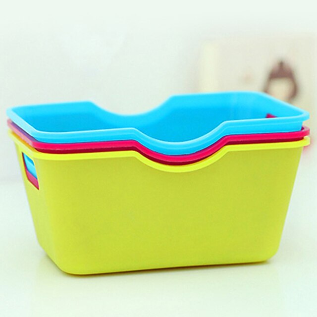  Candy Kleur Plastic Organizer Box (willekeurige kleur)