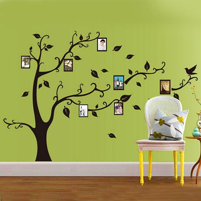  Fotos pegatinas de pared, botánico del árbol de familia son favorita