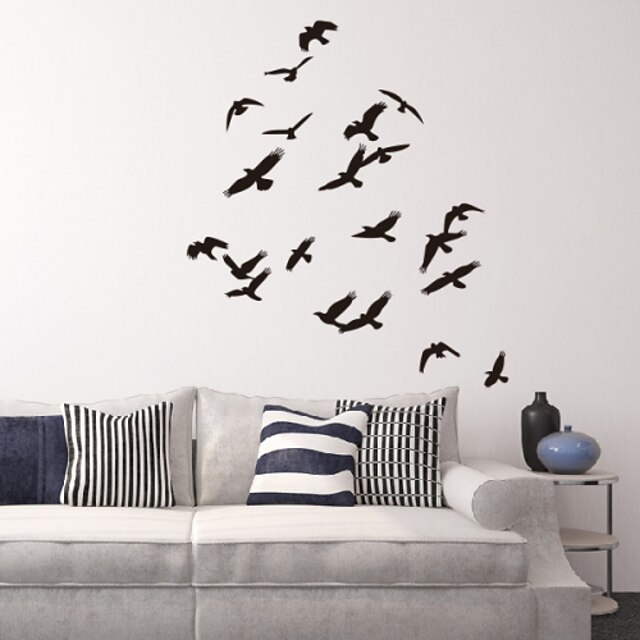  Animal Flock of Geese Decorative Wall Stickers