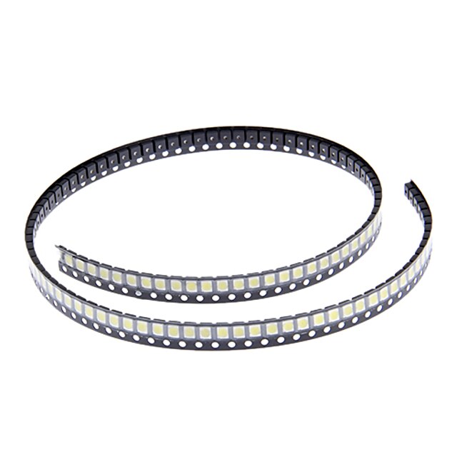  Diy 3528smd 1000-2500 mcd 6000-6500k legal luz branca levou chip (2.8-3.6 v / 100 pcs)