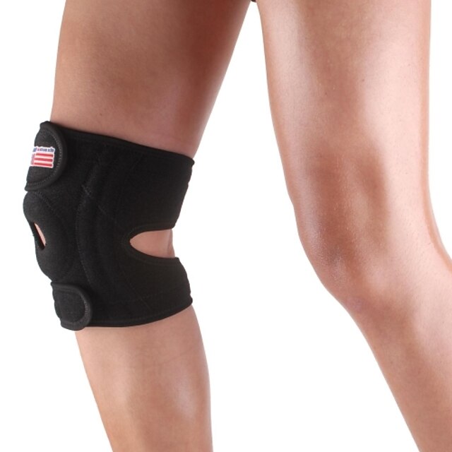  Silicone Sports Knee Patella 4 spring Support Brace Cap Wrap Protector Pad - Free Size