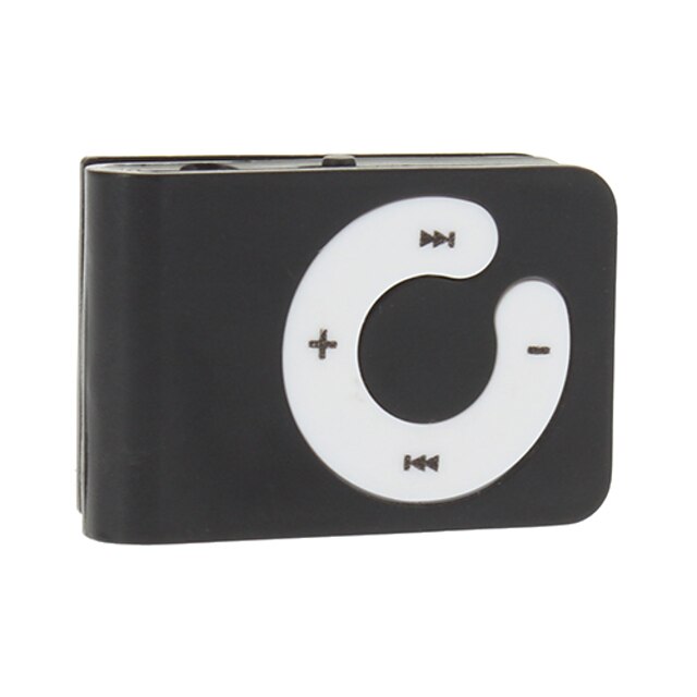  Tarjeta Mini reproductor portátil de MP3 TF de la ayuda con el clip (colores surtidos)
