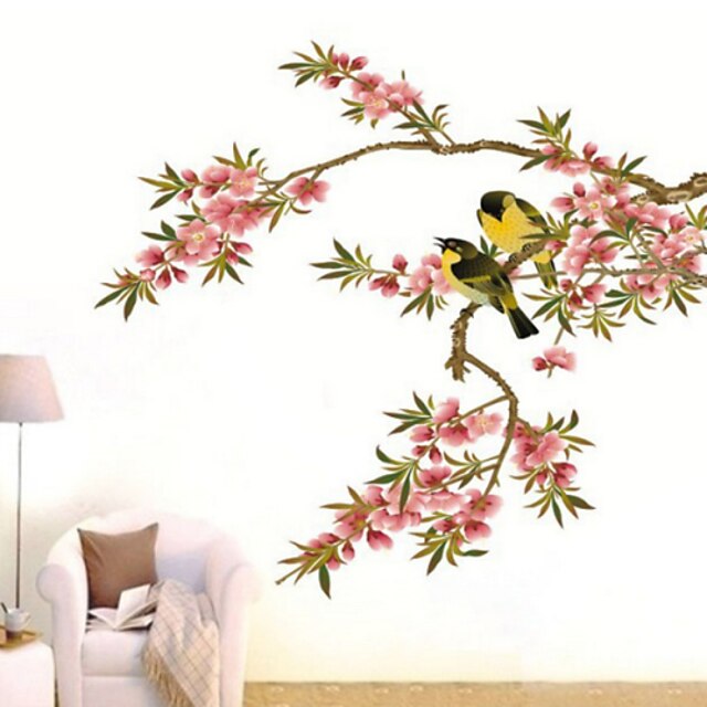  Botanical Wall Stickers Plane Wall Stickers Decorative Wall Stickers, Vinyl Home Decoration Wall Decal Wall Decoration