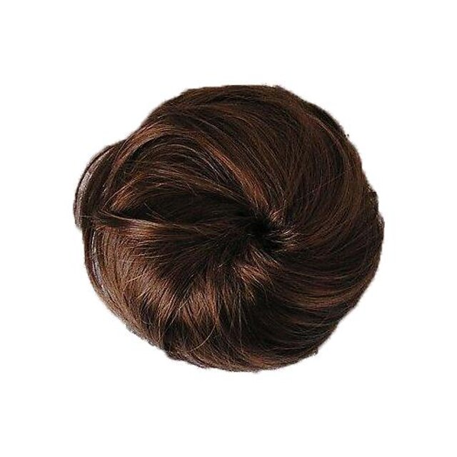  Short High Quality Bun Synthetic Hairpiece 3 Colors Available